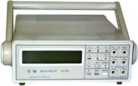 В7-65 вольтметр универсальный